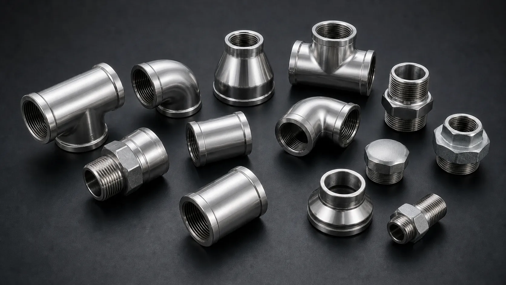 Stainless Steel 316 Pipe Fittings for Marine Chemical and Industrial Piping Systems